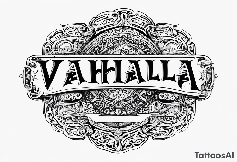 Valhalla tattoo idea