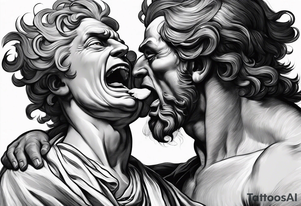 Saturn Devouring His Son tattoo idea