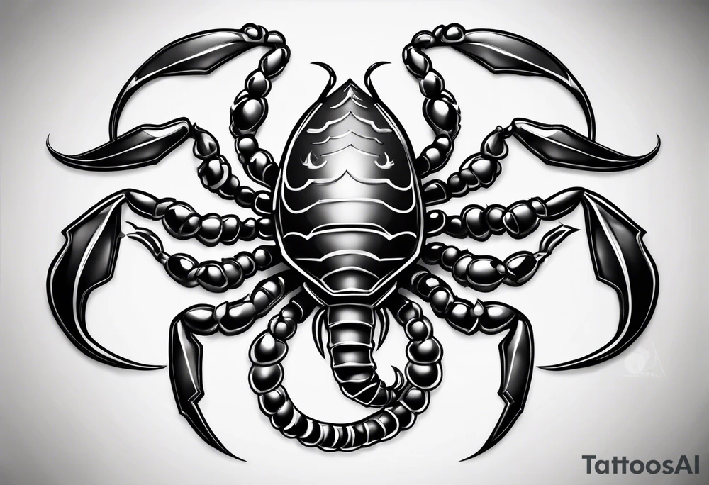 scorpio tattoo idea