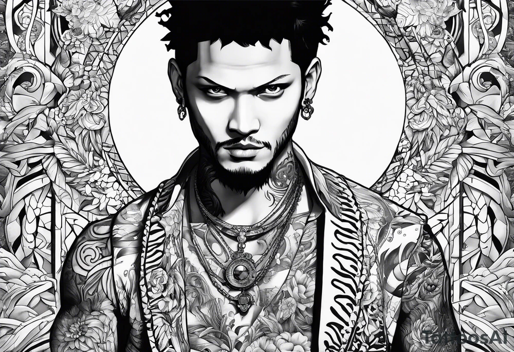 trafalgar d law tattoo tattoo idea