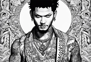 trafalgar d law tattoo tattoo idea