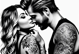 Father daughter, meaningful, music, love, tattoo idea