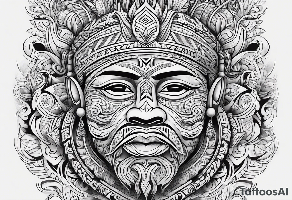 Maori for arm man tattoo idea