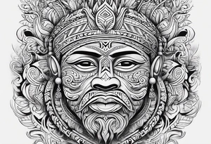 Maori for arm man tattoo idea