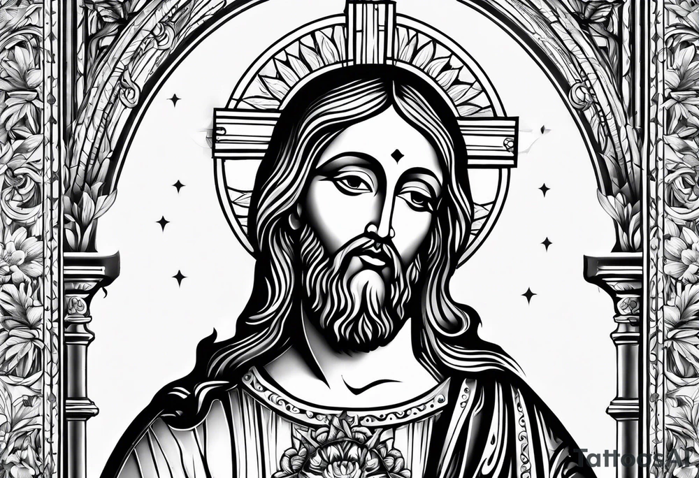 christianity 
jesus 
mary tattoo idea