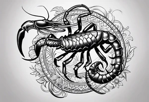 scorpion tattoo idea