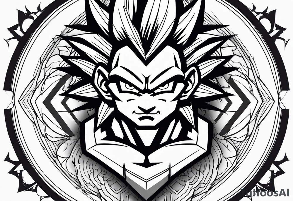 Dragon ball z tattoo idea