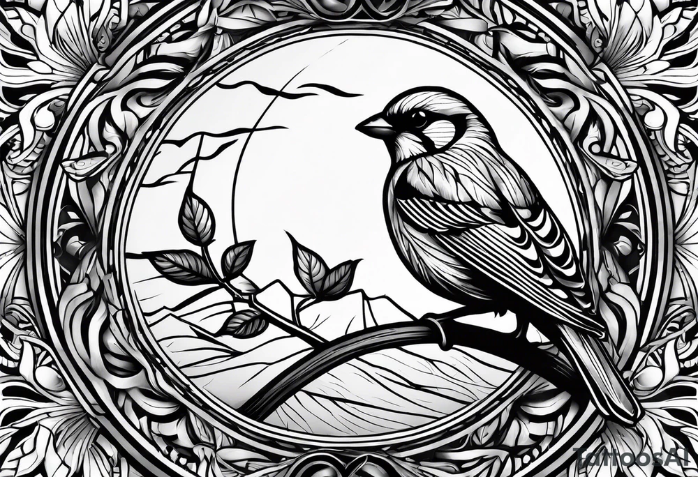 His eye is on the sparrow religious tattoo idea His eye is on the sparrow religious tattoo idea