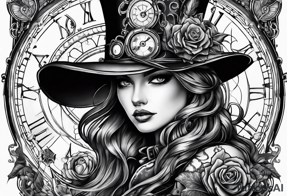 steam punk tattoo idea