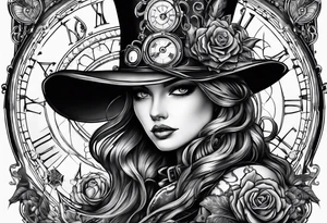 steam punk tattoo idea