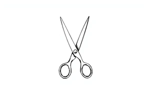 Scissors tattoo idea