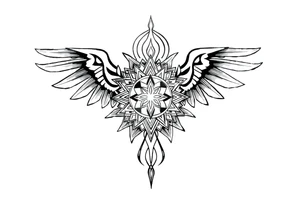 spiritual tattoo idea