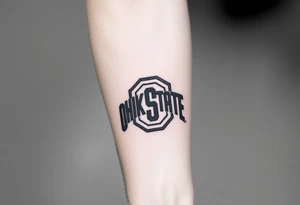Ohio state  buckeye football tattoo idea