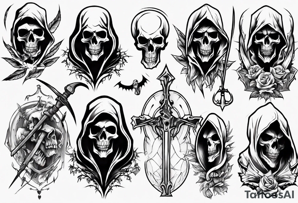 Reaper tattoo idea