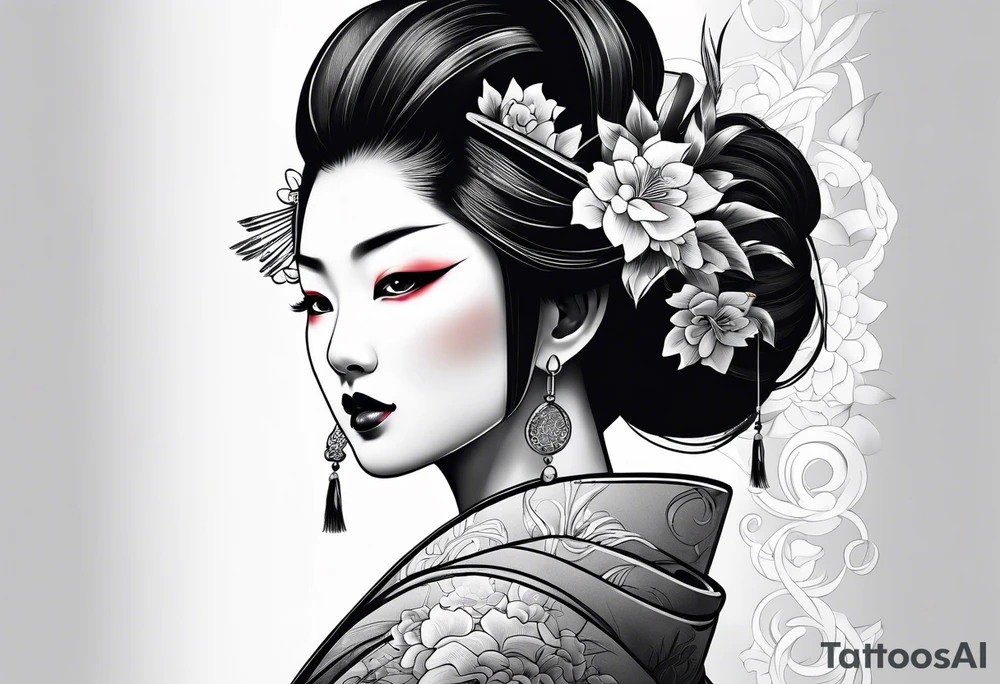 Geisha tattoo idea
