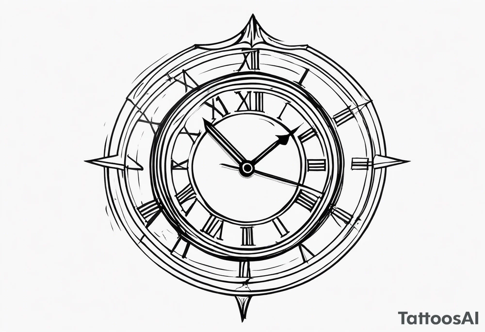 11:11 clock tattoo idea
