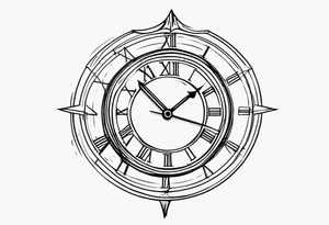 11:11 clock tattoo idea