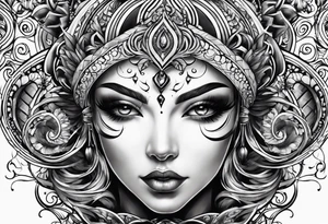 spiral tattoo idea