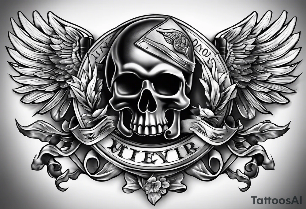 Marine corps tattoo idea