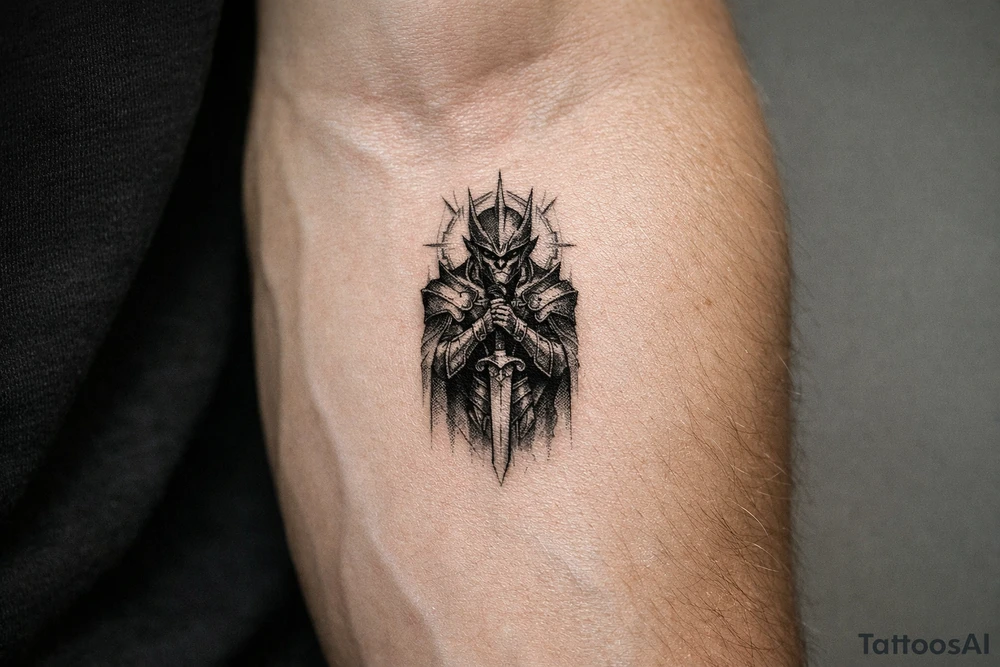 ゴディーノ vertical tattoo idea