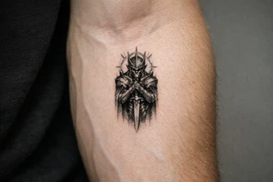 ゴディーノ  vertical tattoo idea