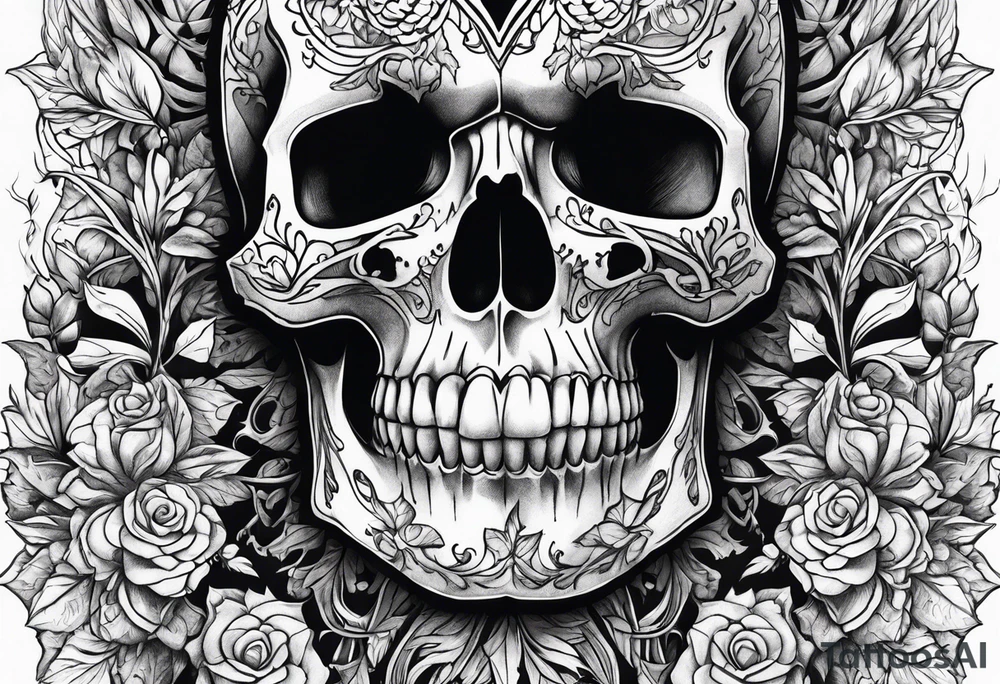 Skeleton tattoo idea