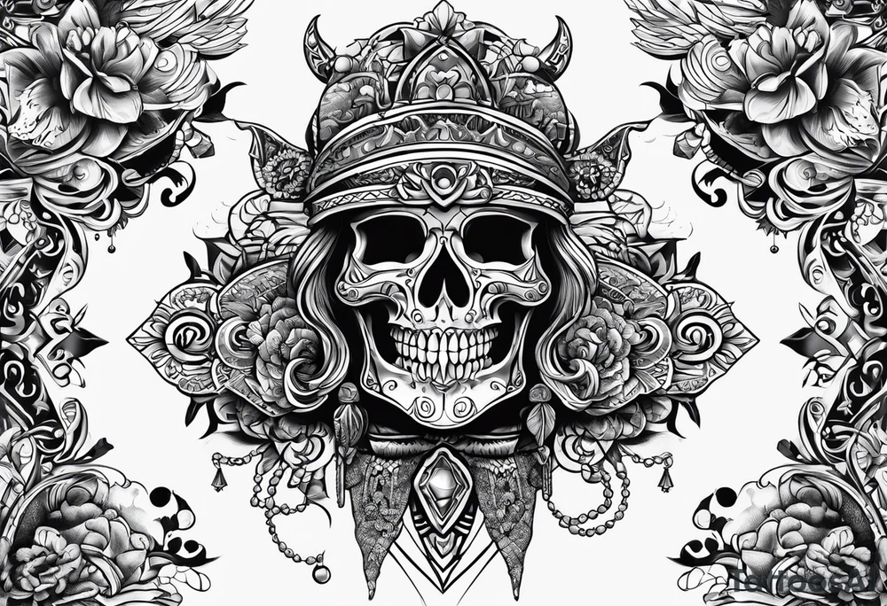 Vodoo vapir tattoo idea