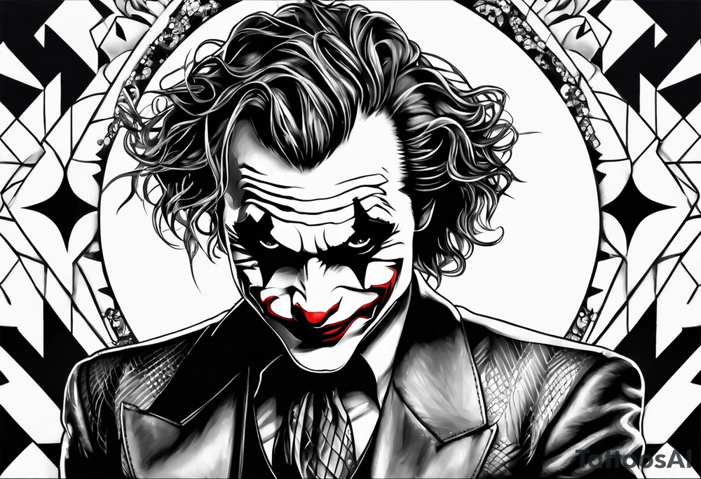 Why so serious joker tattoo idea