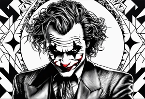 Why so serious joker tattoo idea