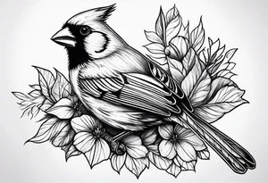 Cardinal tattoo idea