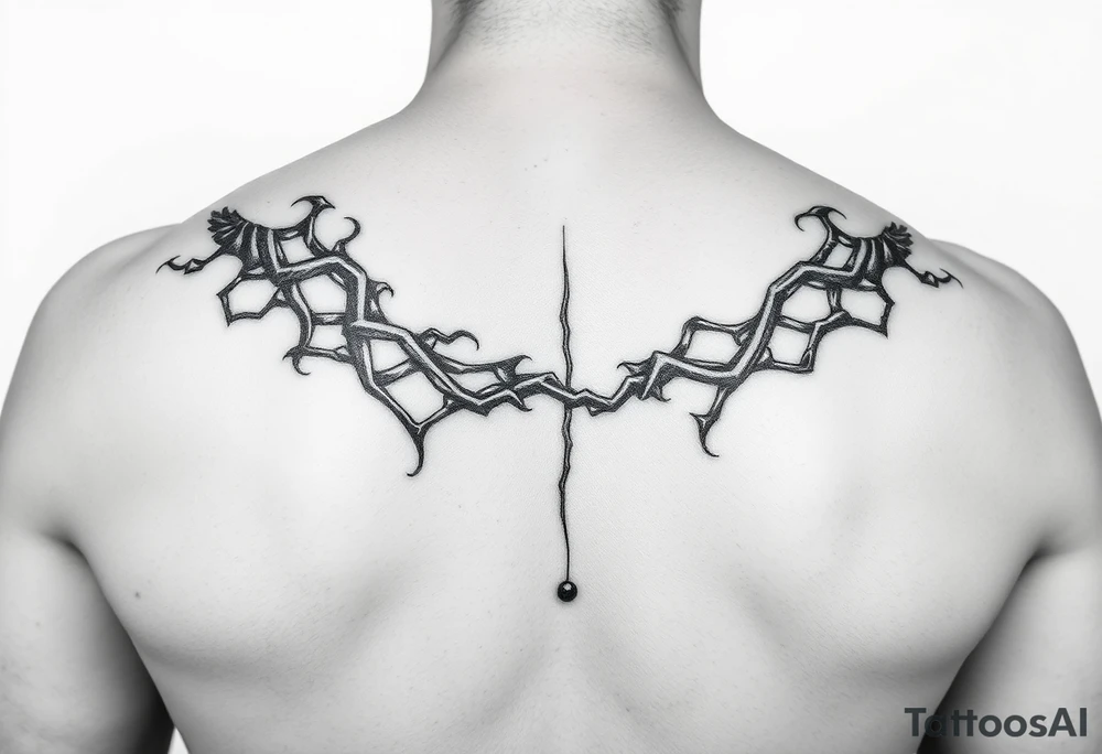 Dead stitch tattoo idea