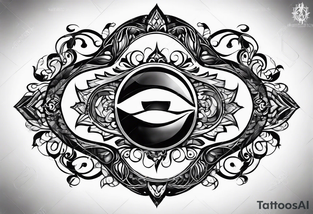 infinity symbol tattoo idea