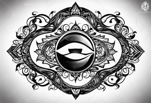 infinity symbol tattoo idea