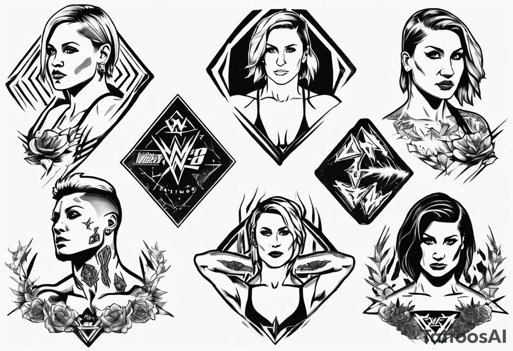 Rhea Ripley WWE tattoo idea