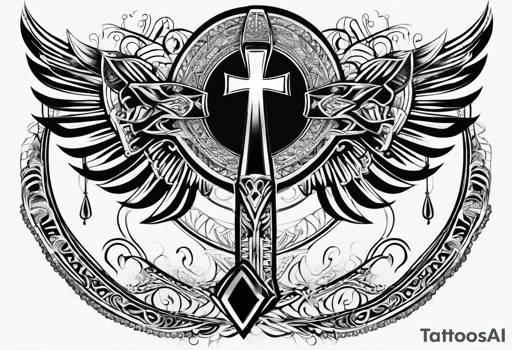 ankh, arm tattoo idea