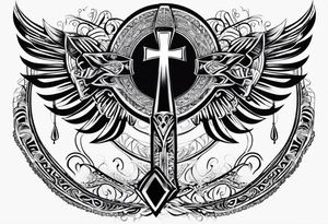 ankh, arm tattoo idea