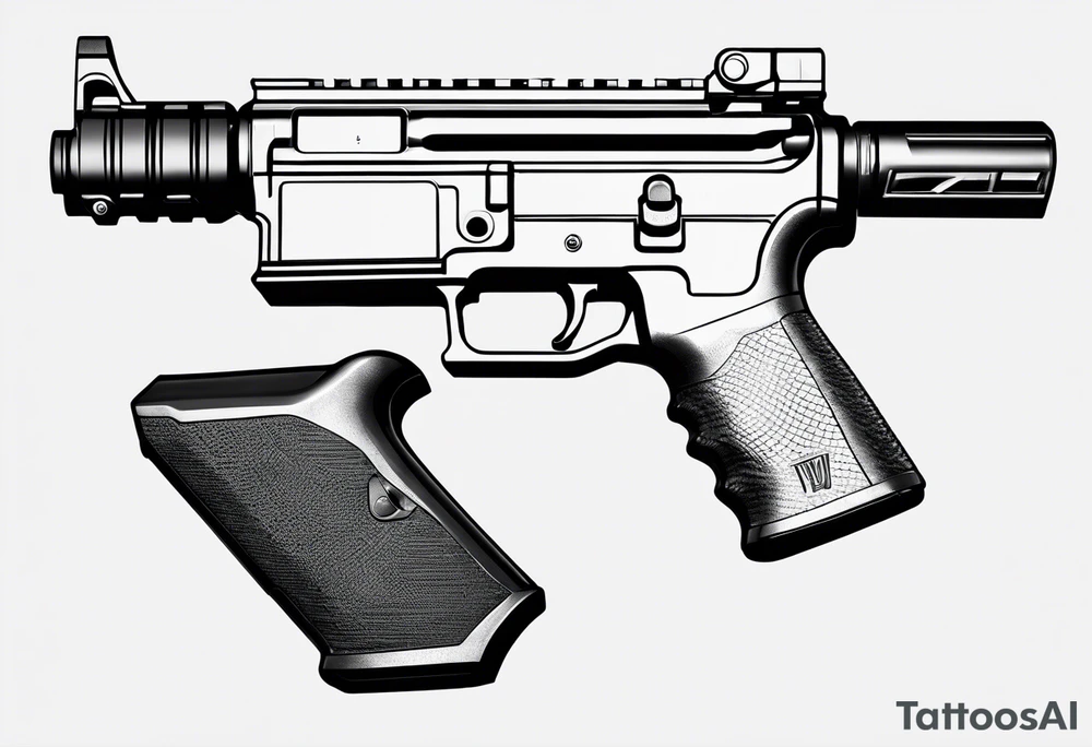 Ar 15 tattoo idea