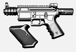 Ar 15 tattoo idea