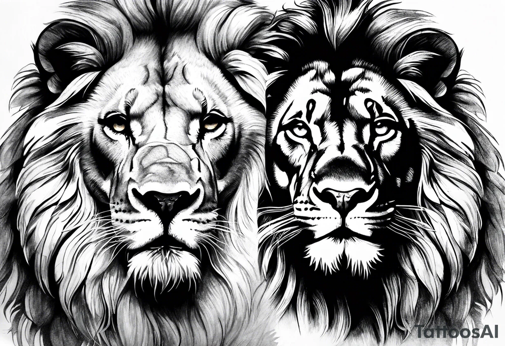 Dalmatia Lions tattoo idea