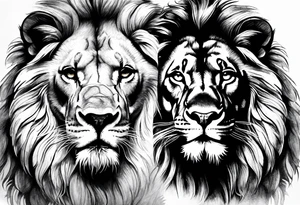 Dalmatia Lions tattoo idea