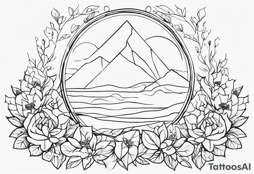 hyazinthen flieder tattoo idea