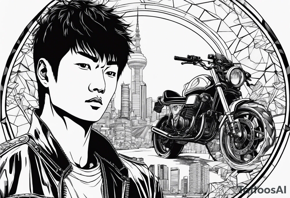 Akira kaneda tattoo idea