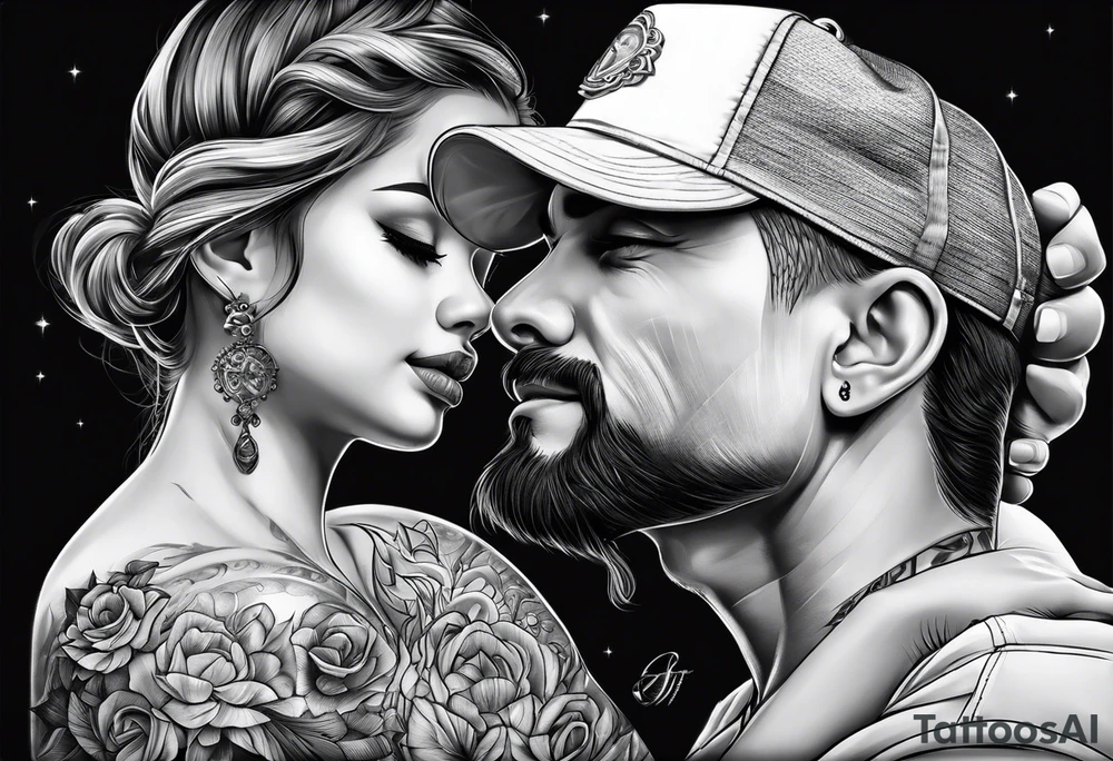 Father Daughter tattoo idea