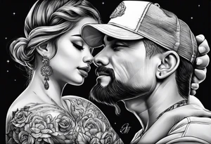 Father Daughter tattoo idea