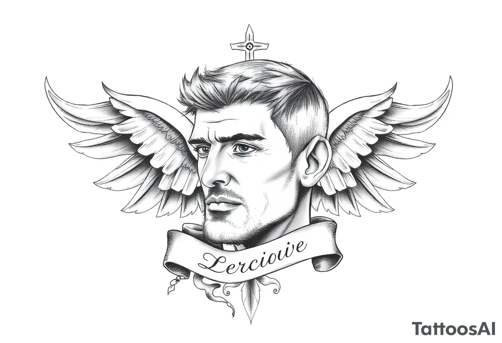 Memorial brother Dennis 24-01-12 tattoo idea