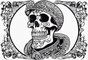 skeleton tattoo idea