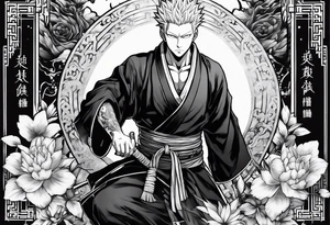 jujutsu kaisen tarot card tattoo idea
