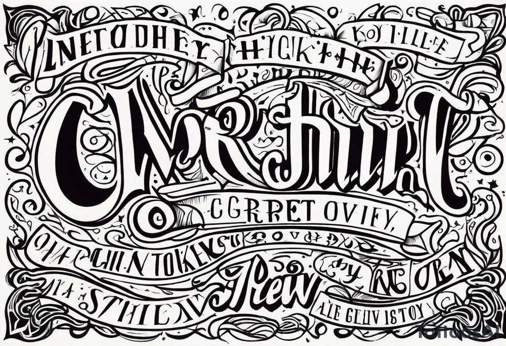 Drew tattoo idea