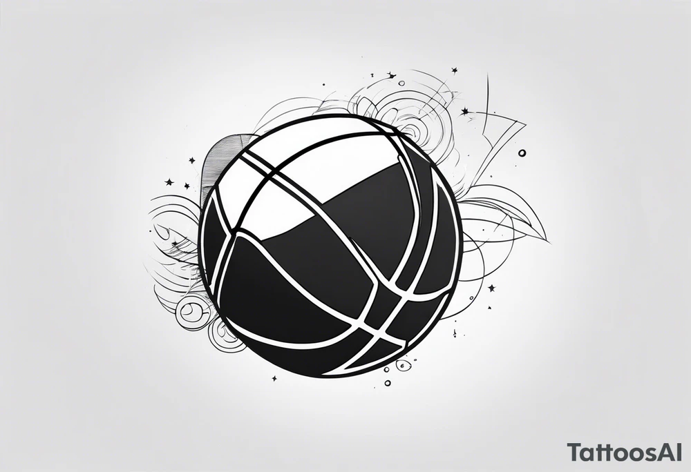 Basketball tattoo idea