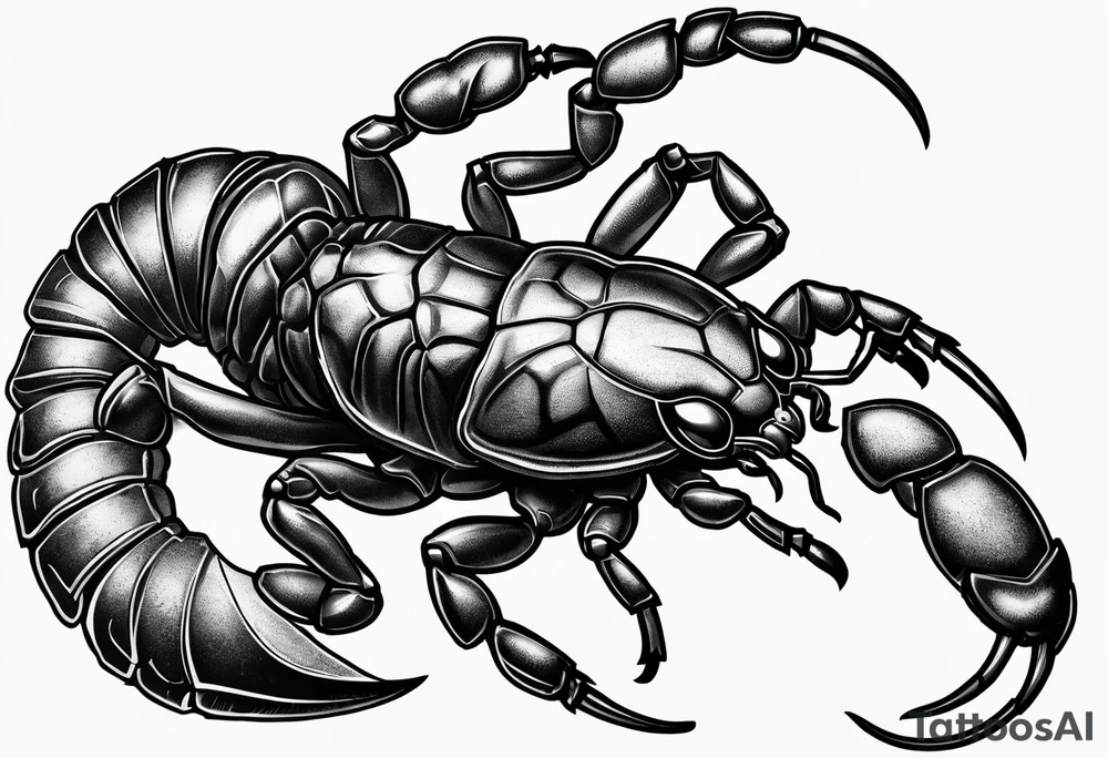 Scorpion tattoo idea